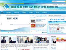 Tablet Screenshot of ctnkh.com.vn